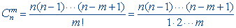 Kombinatorikos formule