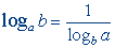 Logaritmo formule
